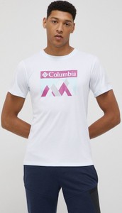 T-shirt Columbia z nadrukiem