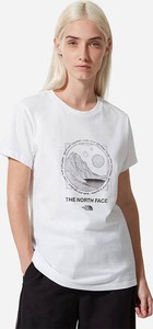 T-shirt The North Face z okrągłym dekoltem w sportowym stylu