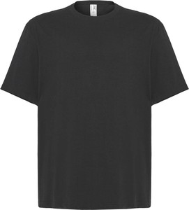 Czarna bluzka jk-collection.pl z okrągłym dekoltem w stylu casual