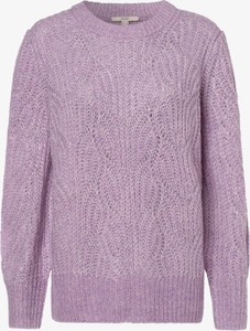 Fioletowy sweter Esprit w stylu casual