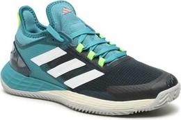 Turkusowe buty sportowe Adidas w sportowym stylu