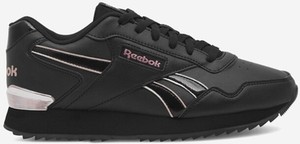 Czarne buty sportowe Reebok sznurowane w sportowym stylu