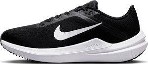 Czarne buty sportowe Nike sznurowane z płaską podeszwą w sportowym stylu