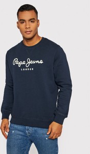 Granatowa bluza Pepe Jeans w młodzieżowym stylu