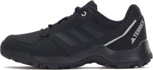 Czarne buty sportowe Adidas z płaską podeszwą sznurowane terrex