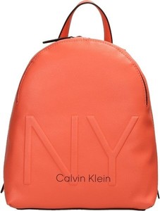 Plecak Calvin Klein ze skóry ekologicznej