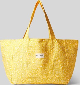 Żółta torebka Sun Of A Beach w wakacyjnym stylu na ramię