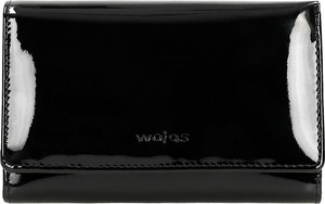 Czarny portfel Wojas