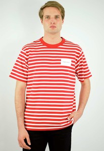 Czerwony t-shirt Calvin Klein
