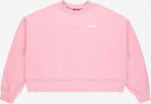 Różowa bluza Prosto. bez kaptura w stylu casual