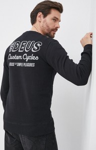 Bluza Deus Ex Machina z nadrukiem z dzianiny
