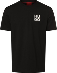 T-shirt Hugo Boss z nadrukiem z dżerseju