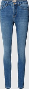 Granatowe jeansy Vero Moda w stylu casual