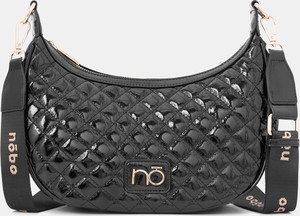 Czarna torebka NOBO ze skóry ekologicznej w stylu glamour średnia