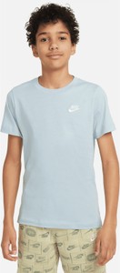 Koszulka dziecięca Nike dla chłopców z bawełny z krótkim rękawem