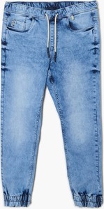 Niebieskie jeansy Cropp z jeansu w stylu casual