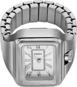 Zegarek Fossil Watch Ring ES5344 Silver