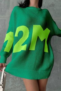 Zielony sweter IVET