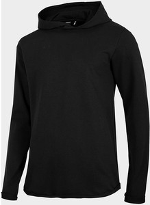 Czarna bluza Outhorn w młodzieżowym stylu