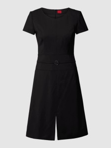 Czarna sukienka Hugo Boss w stylu casual mini