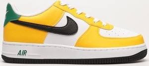 Żółte buty sportowe Nike sznurowane z płaską podeszwą