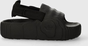 Sandały Adidas Originals w sportowym stylu na rzepy na platformie