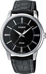 Zegarek Casio MTP-1303PL-1AVEG Black/Silver
