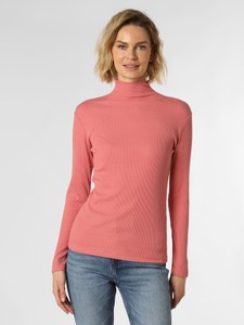 Różowa bluzka Marie Lund z długim rękawem w stylu casual