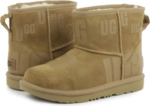Brązowe buty dziecięce zimowe UGG Australia