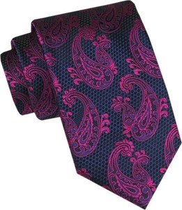 Fioletowy krawat Angelo Di Monti