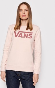 Różowa bluza Vans w młodzieżowym stylu