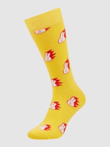 Żółte skarpety Happy Socks