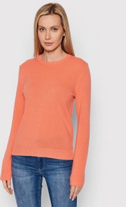 Pomarańczowy sweter United Colors Of Benetton w stylu casual