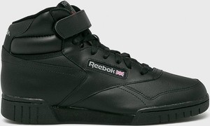 Czarne buty sportowe Reebok Classic sznurowane w sportowym stylu
