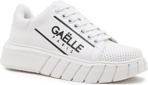 Buty sportowe Gaëlle Paris z tkaniny na platformie w sportowym stylu