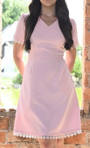 Różowa sukienka Justmelove z bawełny