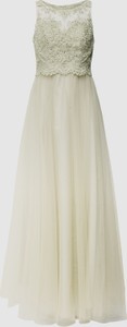 Sukienka Laona rozkloszowana z okrągłym dekoltem bez rękawów