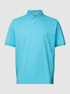 Niebieska koszulka polo S.Oliver z krótkim rękawem