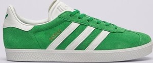 Zielone trampki Adidas w sportowym stylu sznurowane
