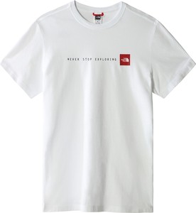 T-shirt The North Face w młodzieżowym stylu z bawełny