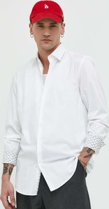 Koszula Hugo Boss z długim rękawem z bawełny