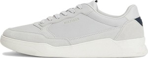 Buty Tommy Hilfiger Elevated Cupsole Leather Mix FM0FM04358-PSU - szare