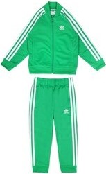Zielony dres dziecięcy Adidas z dzianiny