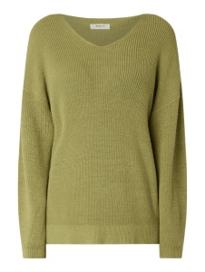 Zielony sweter Moss Copenhagen w stylu casual
