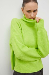 Zielony sweter Samsoe Samsoe w stylu casual