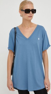 Moda Koszulki Koszulki z dekoltem w kształcie litery V tchibo Koszulka z dekoltem w kszta\u0142cie litery V niebieski W stylu casual 