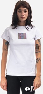 T-shirt Ellesse w sportowym stylu z okrągłym dekoltem z krótkim rękawem