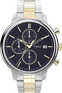 Zegarek Timex Chicago Chronograf TW2W13300 Silver/Navy