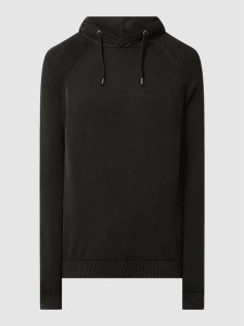 Czarny sweter Q/s Designed By - S.oliver z bawełny w młodzieżowym stylu