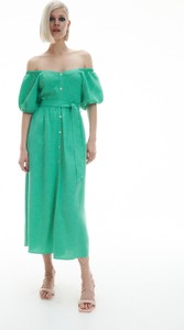 Sukienka Reserved w stylu casual z krótkim rękawem maxi